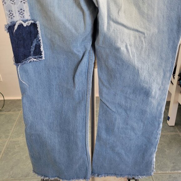 BDG High-Waisted Flare Jean-Urban Outfitters-Patch-Crochet-Embroider (Size: 27X) - Picture 10 of 13